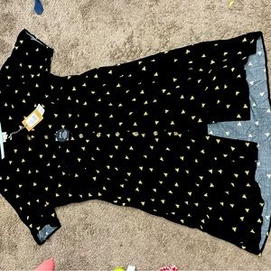 Joanie Bee Button Dress with Pockets